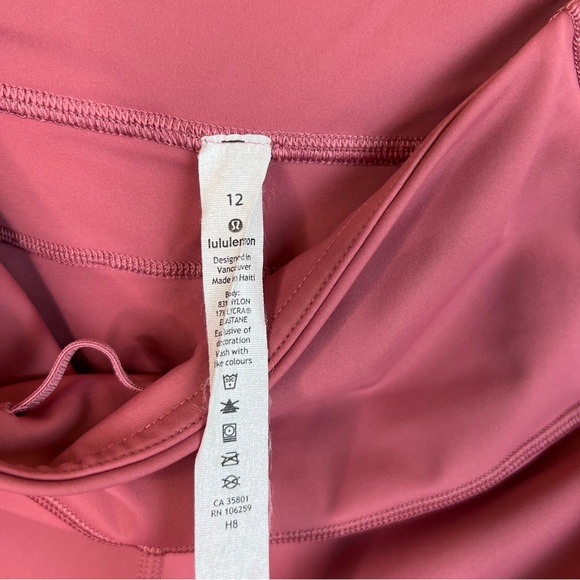 Lululemon Peloton Fast and Free Leggings Size 12 - Picture 2 of 8
